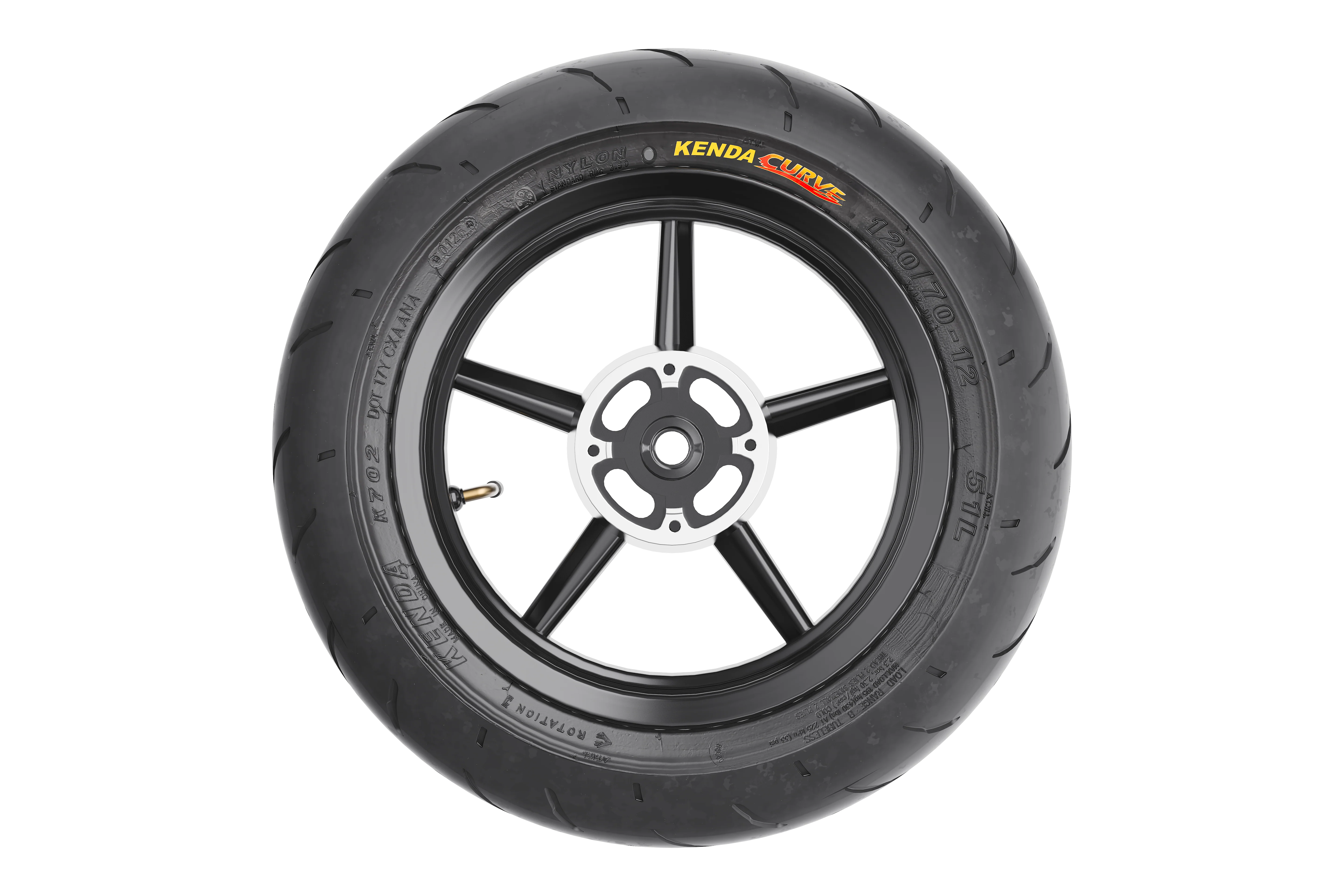 Yozma Electric Dirt Bike Street Tire Set (Front & Rear) – IN 10 Only - Image 11