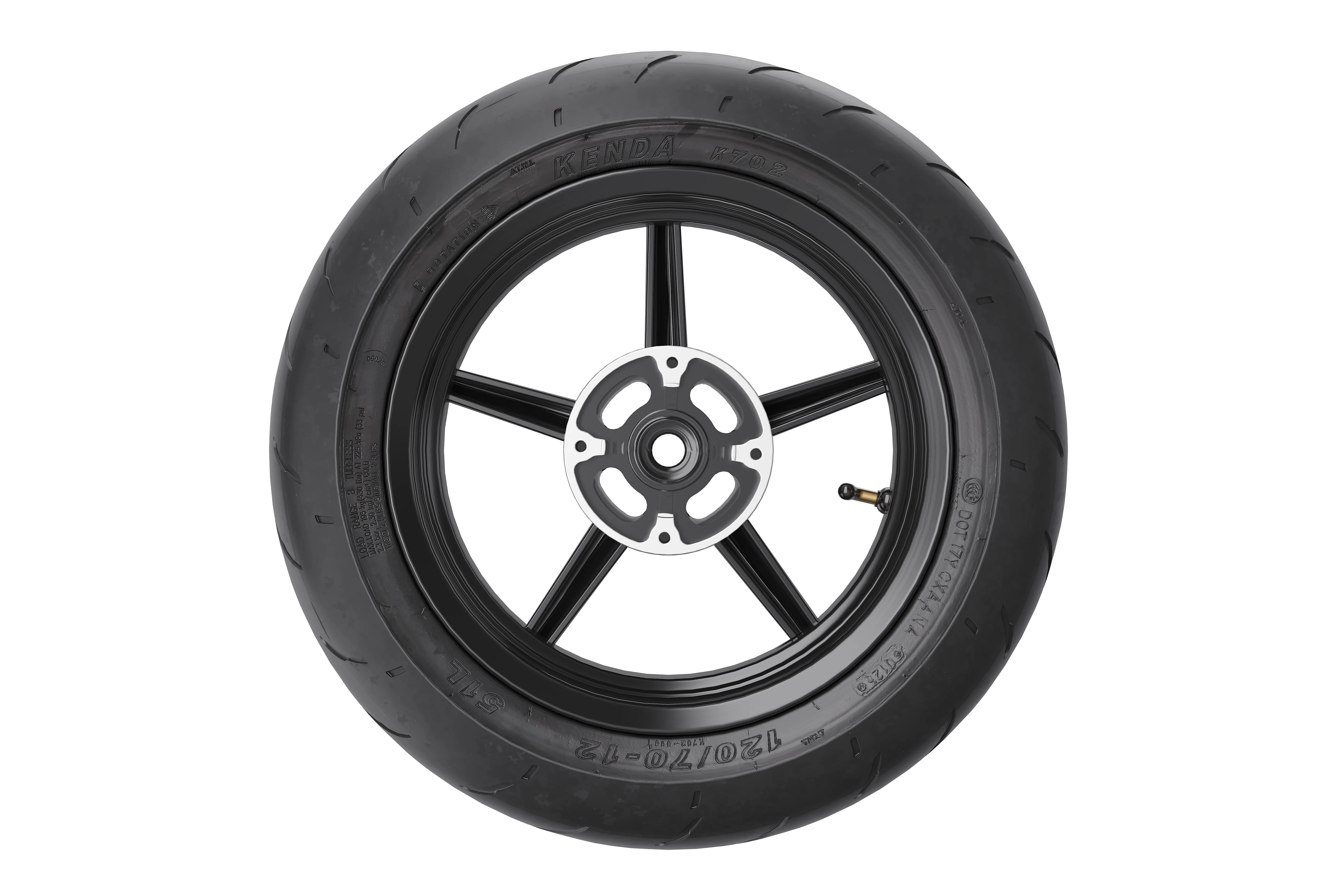 Yozma Electric Dirt Bike Street Tire Set (Front & Rear) – IN 10 Only - Image 12