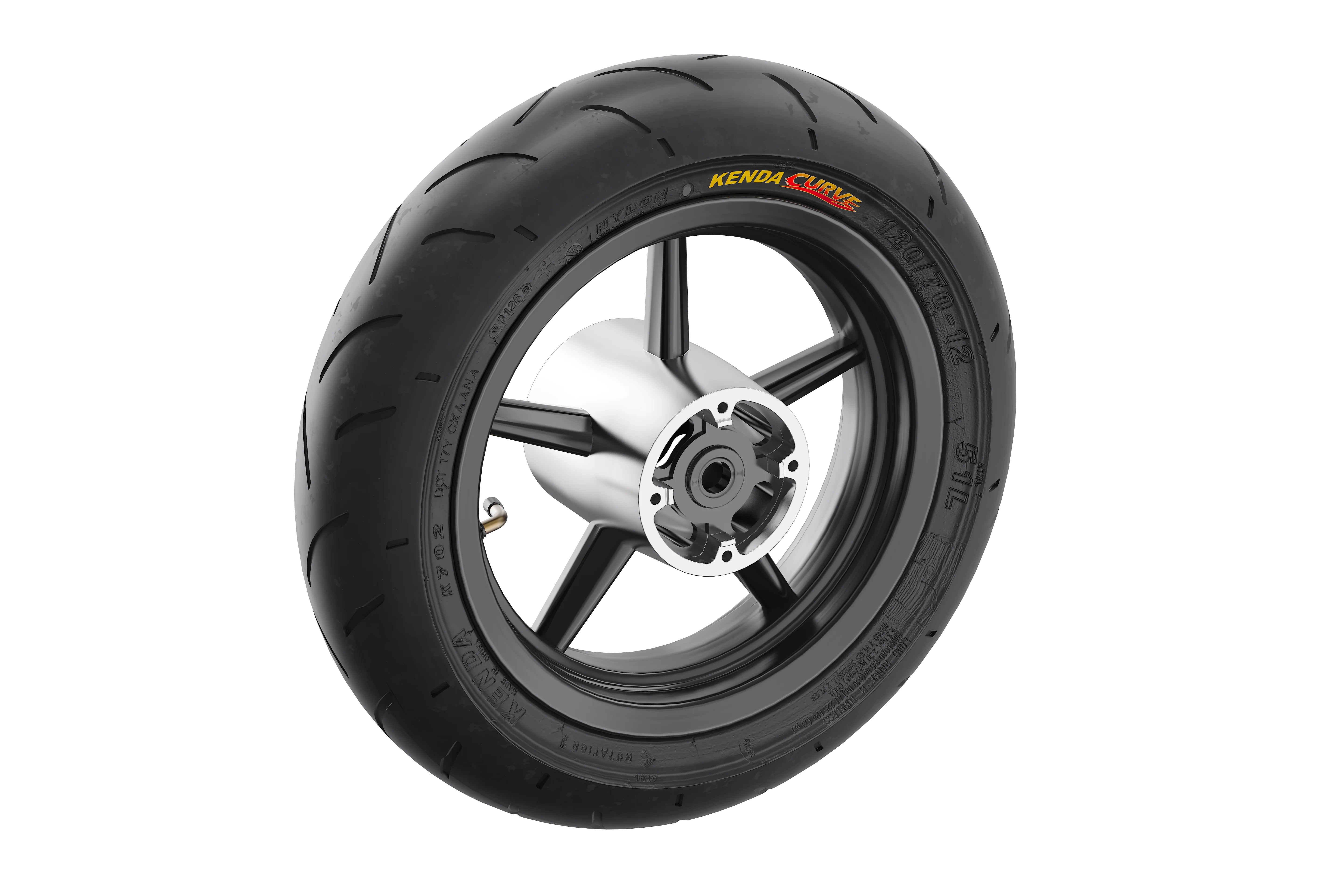 Yozma Electric Dirt Bike Street Tire Set (Front & Rear) – IN 10 Only - Image 13