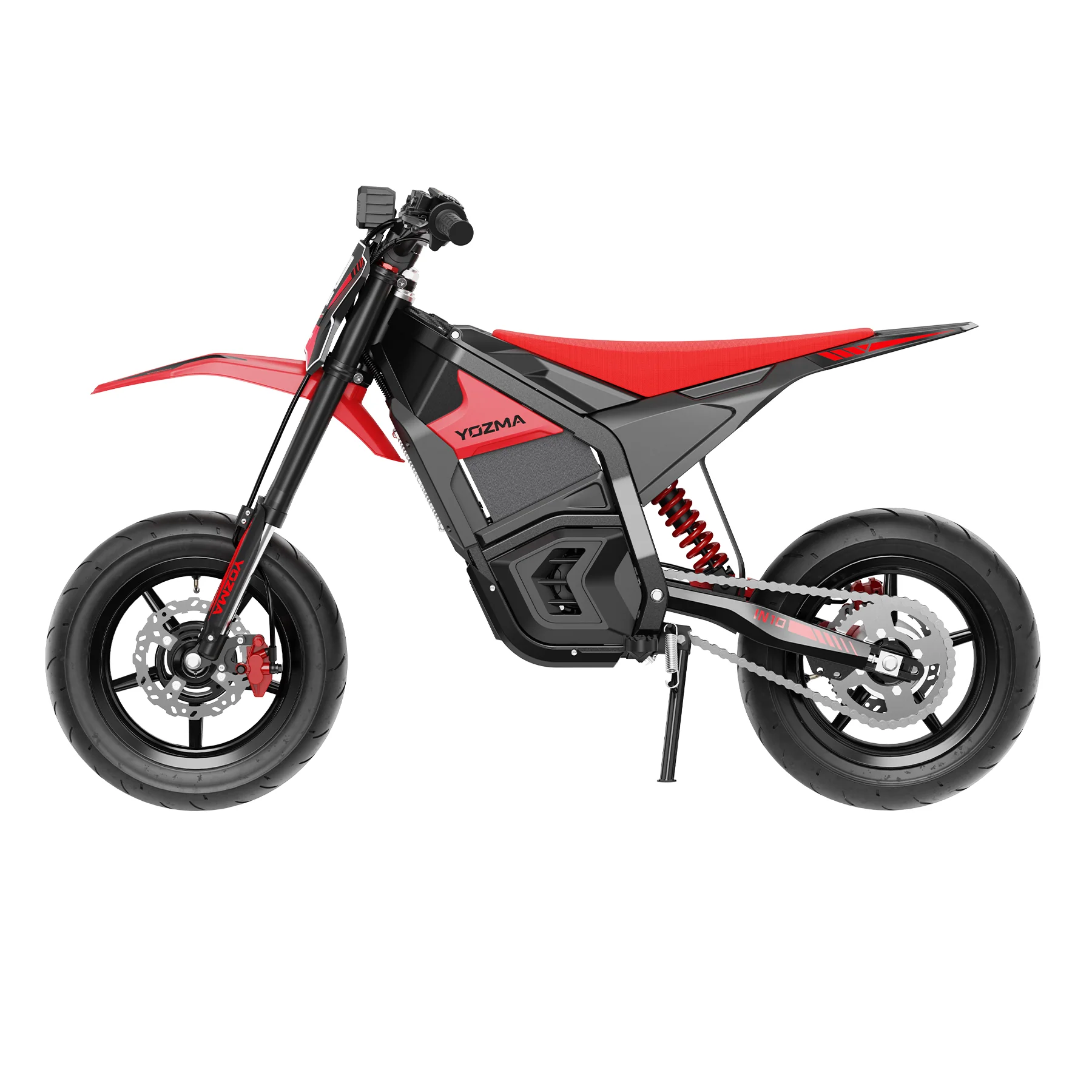 Yozma Electric Dirt Bike Street Tire Set (Front & Rear) – IN 10 Only - Image 2