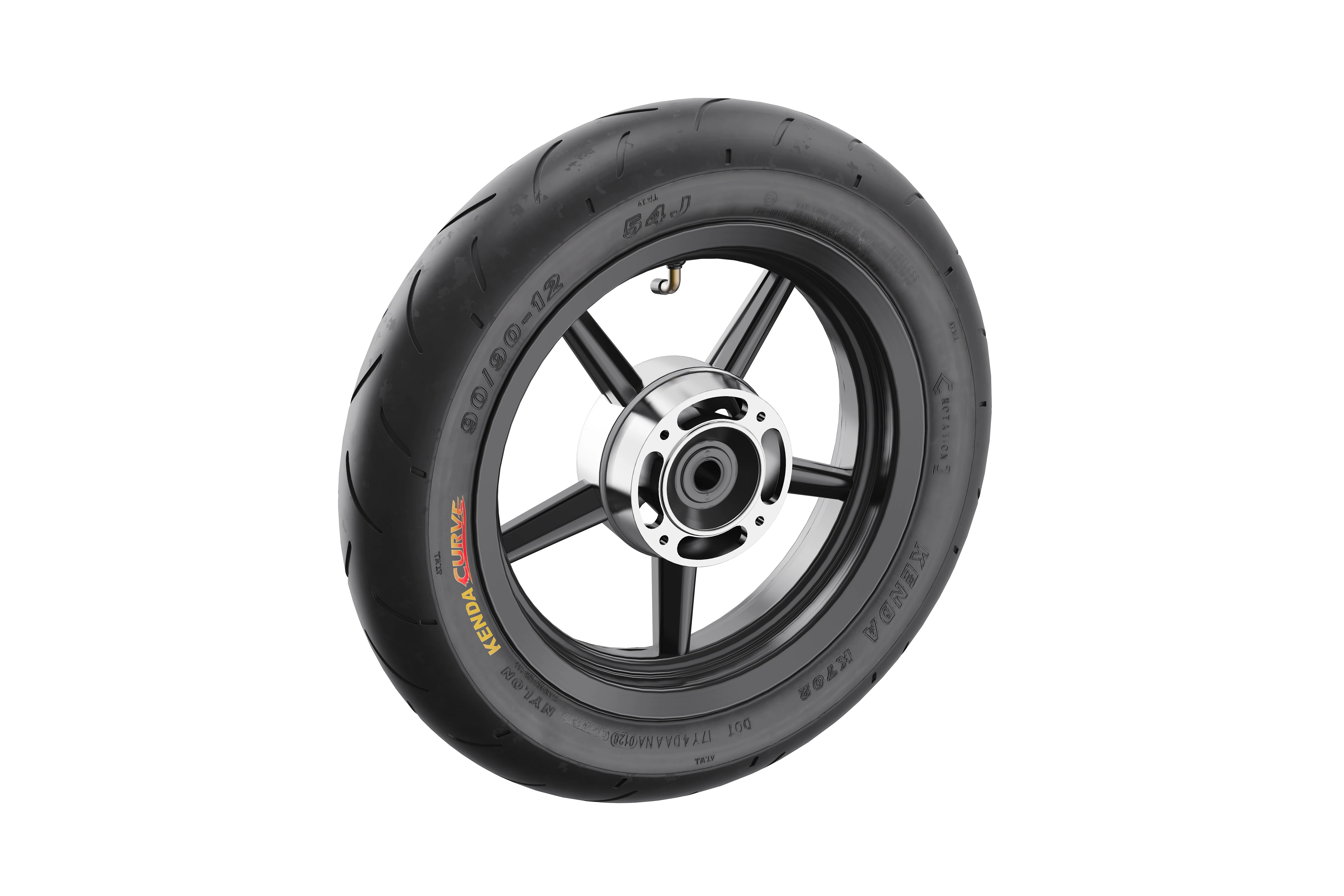 Yozma Electric Dirt Bike Street Tire Set (Front & Rear) – IN 10 Only - Image 7