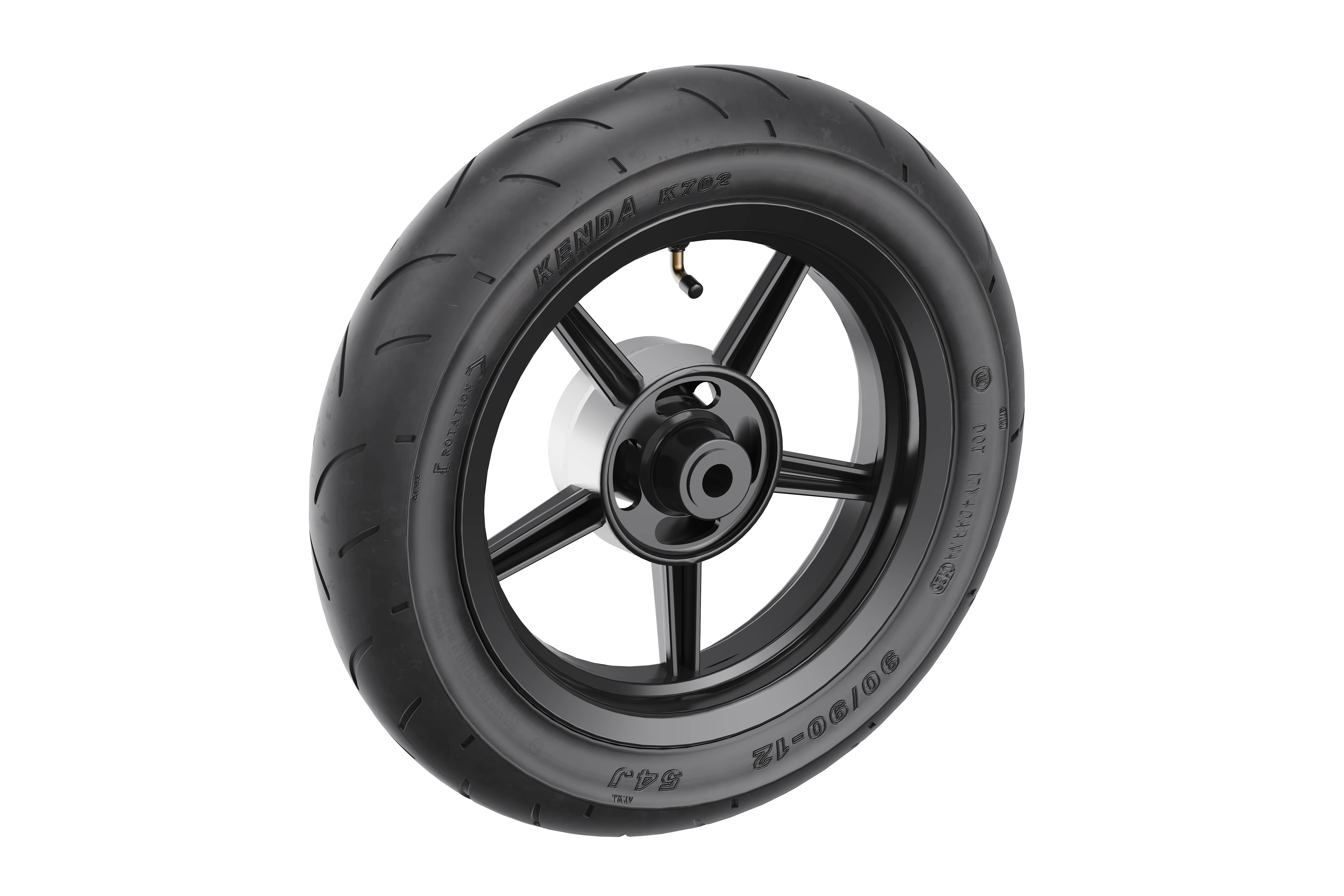 Yozma Electric Dirt Bike Street Tire Set (Front & Rear) – IN 10 Only - Image 8