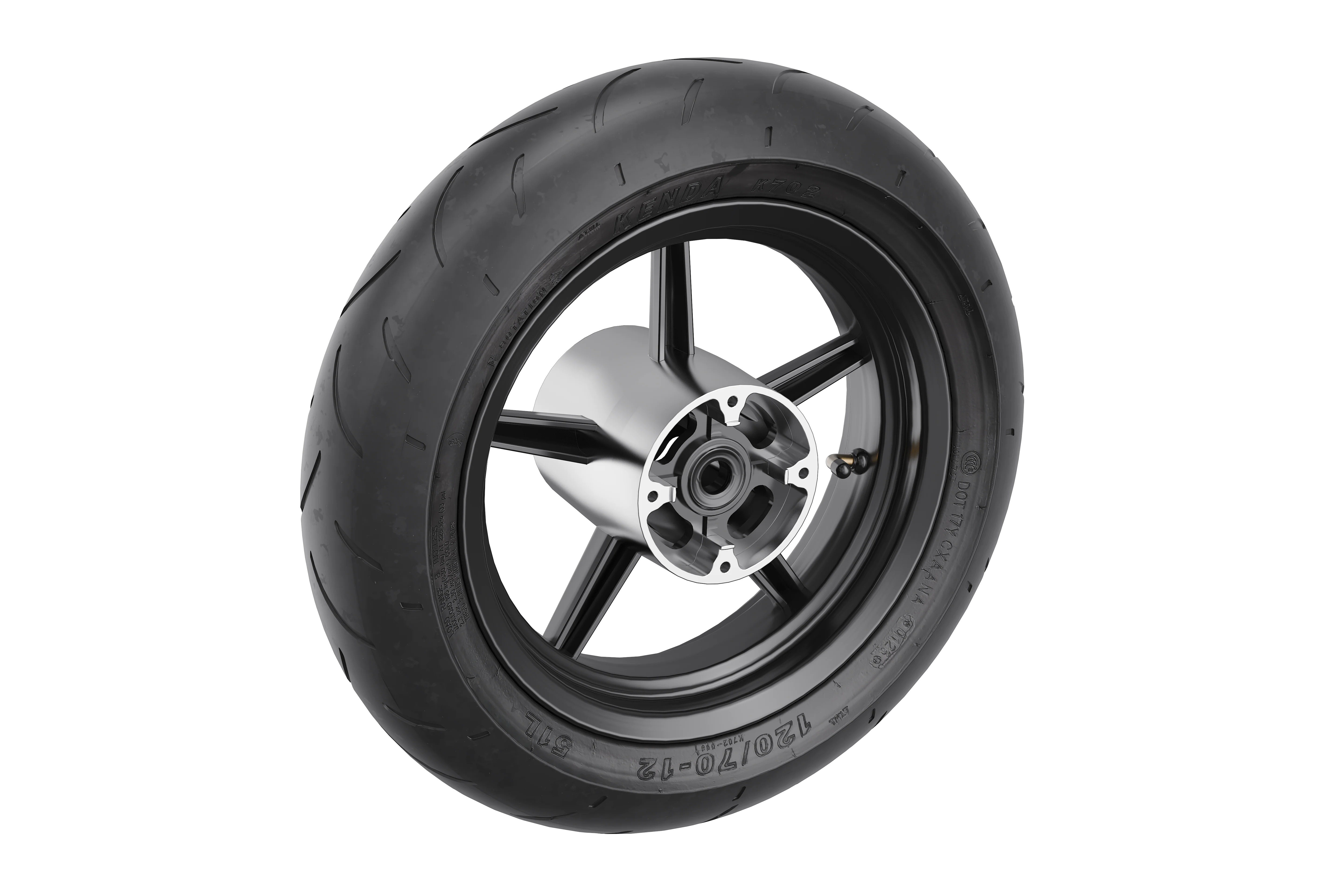 Yozma Electric Dirt Bike Street Tire Set (Front & Rear) – IN 10 Only - Image 9